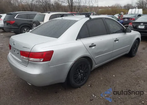 2008 Hyundai Sonata Gls V6 from USA, damaged, VIN 5NPET46F68H349257